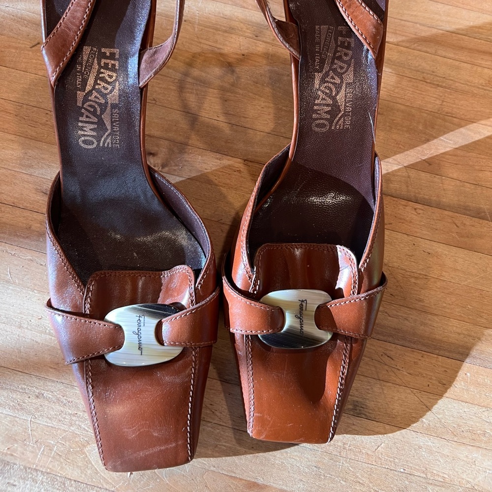 Ferragamo Slingback Shoes